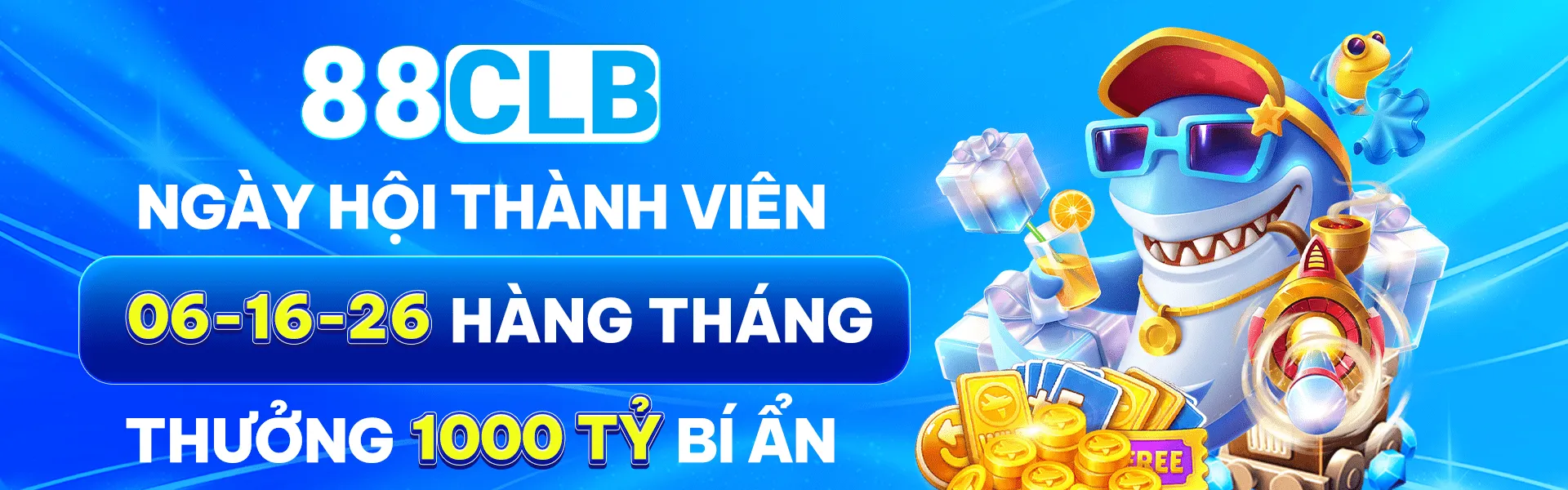 Banner 88CLB thưởng hông bao hàng tháng cho thành viên